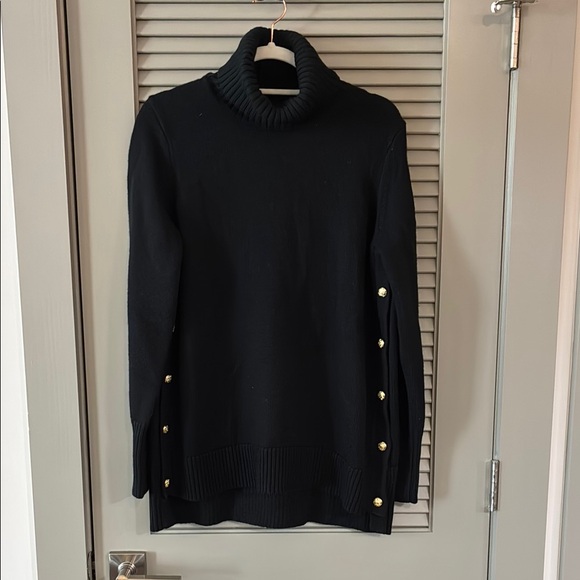 NWOT Tuckernuck Black Sophia Sweater wool Sz S - Picture 3 of 8